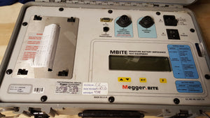 Megger Bite Mbite 246005B Miniature Battery Impedance Test Equipment