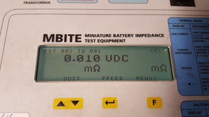 Megger Bite Mbite 246005B Miniature Battery Impedance Test Equipment