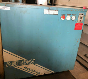 ARROW PNEUMATICS Air Dryer B-225-3 w/ SULLAIR 10B-25 Air Compressor - Used/Works