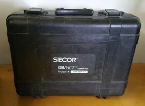 SEICOR COMPACT FUSION SET FIBER OPTIC SPLICER CFS-OSM-T-H IN HARD CASE