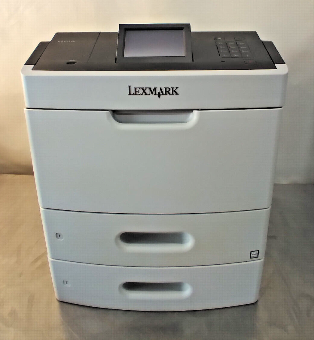 Lexmark MS810de Workgroup Laser Printer, Monochrome, w/ 2nd Paper Drawer