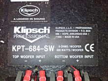 Load image into Gallery viewer, Klipsch Professional KPT-684-SW, Dual 18&quot; Subwoofer