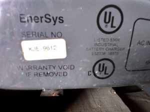 ENERSYS  BEnforcer SCR Battery Charger ES1-18-800B, 1 Phase, AC 240V/38A, DC 36V