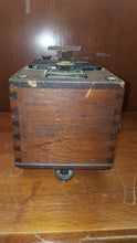 Load image into Gallery viewer, Antique Evershed Megger Insulation Tester c.1907, Wood Box w/ Crank