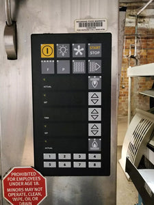 2014 MIWE Electric Condo Triple Deck Oven 208V 3 Phase Type C0 1408