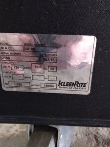 KLEENRITE 50100 M.A.C. Multi Surface Area Cleaner - Used