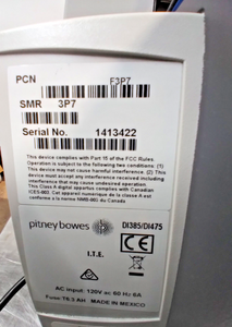 Pitney Bowes DI385/DI475 Folder Insertion System with F70V