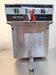 Fetco CBS-32Aap Dual Commercial Coffee Brewer, Stainless Steel