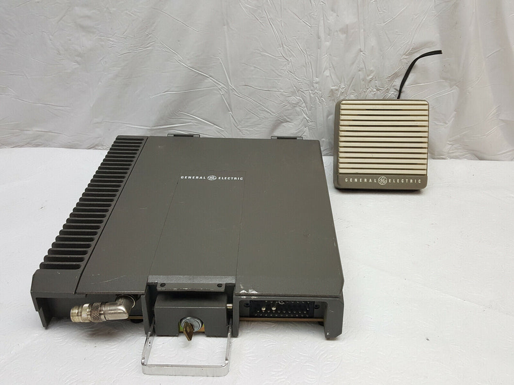 General Electric GE Delta S Trunk Mount Radio N3A106 42-50 MHz 110W & Speaker