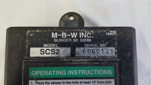 MBW Soil Compaction Supervisor 2 - SCS2 - Includes 2 Sensor Pads