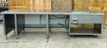 Load image into Gallery viewer, DELFIELD CUSTOM STAINLESS STEEL PREP TABLE/ SINGLE WELL WARMER