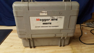 Megger Bite Mbite 246005B Miniature Battery Impedance Test Equipment