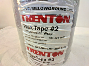 1 Case ~ Wax-Tape #2 Self-Firming Anti-Corrosion Wrap, Above & Below Ground Use