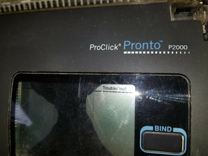 PROCLICK PRONTO P2000 GBC Binder Electric Auto Automatic P 2000