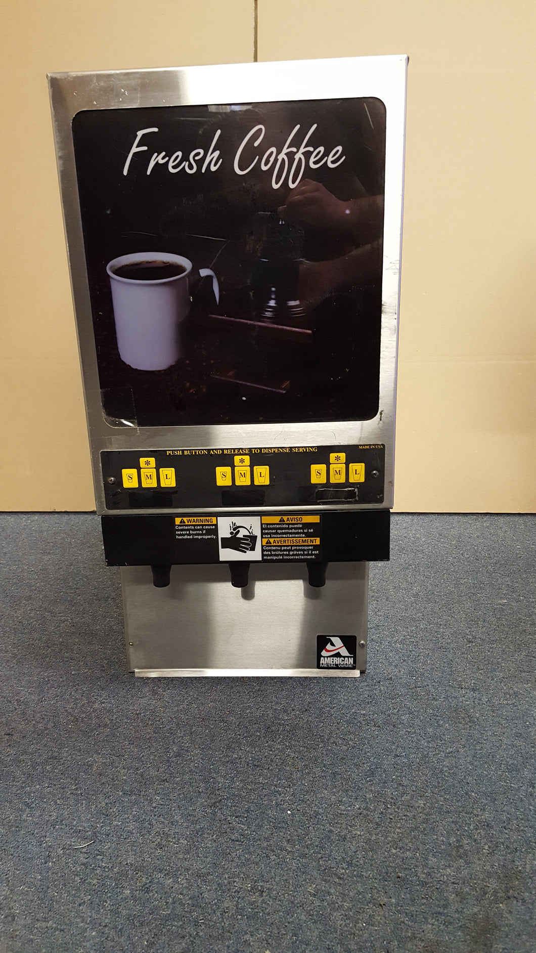 GRINDMASTER-CECILWARE LCD2-1-SS-MR-SCH Coffee Maker Dispenser