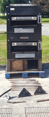 Vulcan Commercial Gas Powered Double Deck Vertical Broiler on Metal Legs