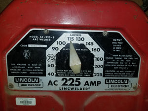 LINCOLN Electric AC-225 Arc Stick Welder