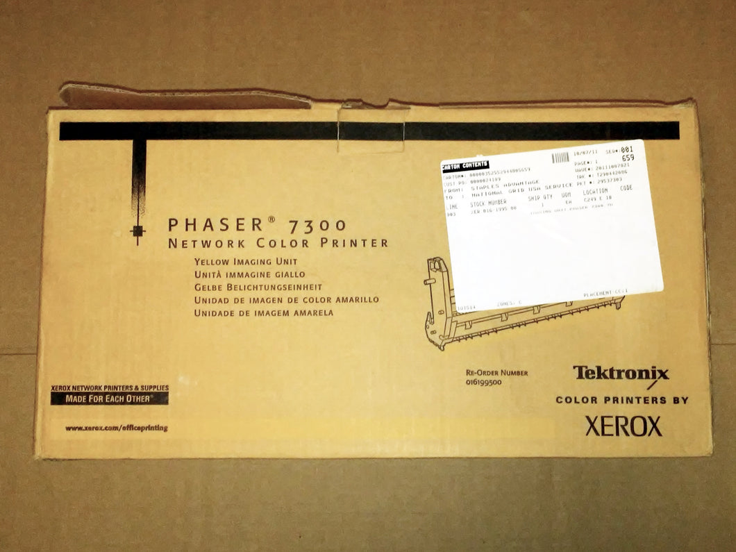 XEROX Tektronix Phaser 7300 - yellow Imaging Unit 016199500 New!