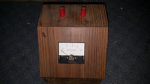 Load image into Gallery viewer, WESTON Model 1924 Amperes DC Amp Meter 0-5 In Wood Box