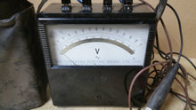 Load image into Gallery viewer, Vintage YOKOGAWA Portable AC Voltmeter Type 2013 w/Leads &amp; Case