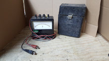 Load image into Gallery viewer, Vintage YOKOGAWA Portable Ac Voltmeter Type 2013 w/Case No Glass!!