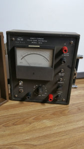 Vintage MC Miller Co. - Direct Current Solid State Voltmeter Model 383A In Case