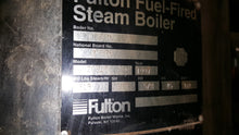 Load image into Gallery viewer, FULTON Fuel Fired Steam Boiler - Model ICS15