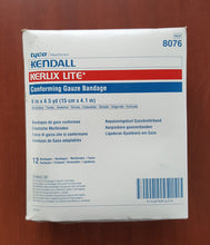 Load image into Gallery viewer, Kendall Kerlix Lite Conforming Gauze Bandage #8076 - 6&quot; X 4.5 YD- Box of 12