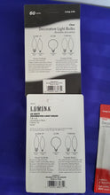 Load image into Gallery viewer, (X12) 2/PK 60W 130V Flame Tip Clear 650 Lumens Candelabra - NEW