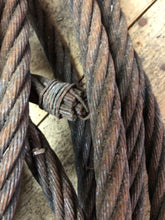 Load image into Gallery viewer, Unbranded 7/8&quot; Steel Cable - 100+ Feet - Winch / Rigging - Good Condition - Used