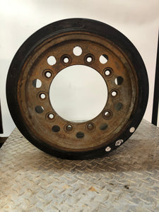 MAINTIRE  - Forklift Solid Tire w/ 10 Hole Rim - 18x8x14 - Very Good Condition