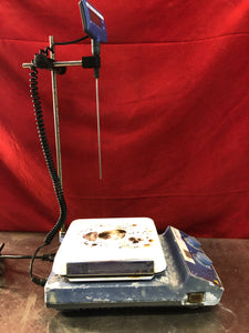 IKA C-Mag HS 7 Hotplate w/ ETS-D5 Electronic Contact Thermometer - Used