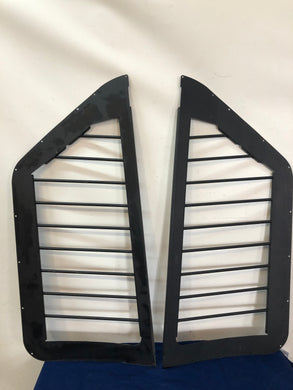 Sedan Window Guard Barrier Bars - Steel - Used - Good Condition