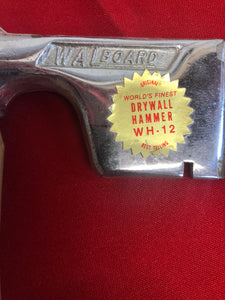 WALLBOARD TOOL CO. - WH-12 Drywall Hammer - Used - Very Good!