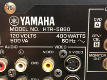 Load image into Gallery viewer, YAMAHA Natural Sound AV Receiver - HTR-5860 - Good Condition - Used