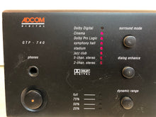 Load image into Gallery viewer, ADCOM Digital GTP-740 AC-3 Tuner/Preamplifier - Needs Repair - Turns On - Used
