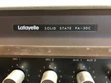 Load image into Gallery viewer, Vintage LAFAYETTE Solid State Radio PA-50C - Good Condition - Used - 2 Styles