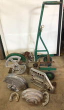 Load image into Gallery viewer, GREENLEE Pipe Bender Set - 5018639 - Enerpac ck 13.900 - (2) GB Thinwall - Used