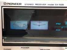 Load image into Gallery viewer, Vintage PIONEER Stereo Receiver SX-535 - PARTS UNIT - USED