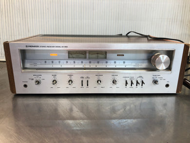 Vintage PIONEER SX-650 AM/FM Stereo Receiver - PARTS UNIT - USED