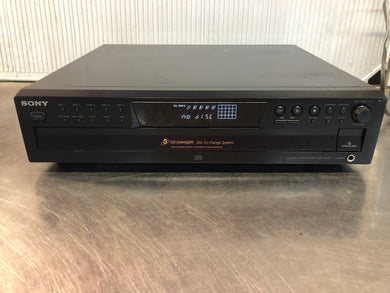 SONY CD Ex-Changer System CDP-CE375 - 5-Disc Carousel - Powers On - Used
