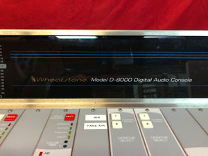 Wheatstone D-8000 Digital Audio Console - Very Good Condition! - Used - #2