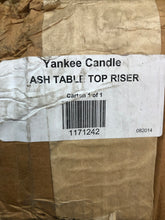 Load image into Gallery viewer, Yankee Candle Ash Table Top Riser #1171242 - New/Open Box - Excellent Condiiton!