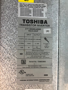 Toshiba Q9 Adjustable Speed Drive - VT130Q9U4500 - 3 HP - 380/480 V - 65 A Input